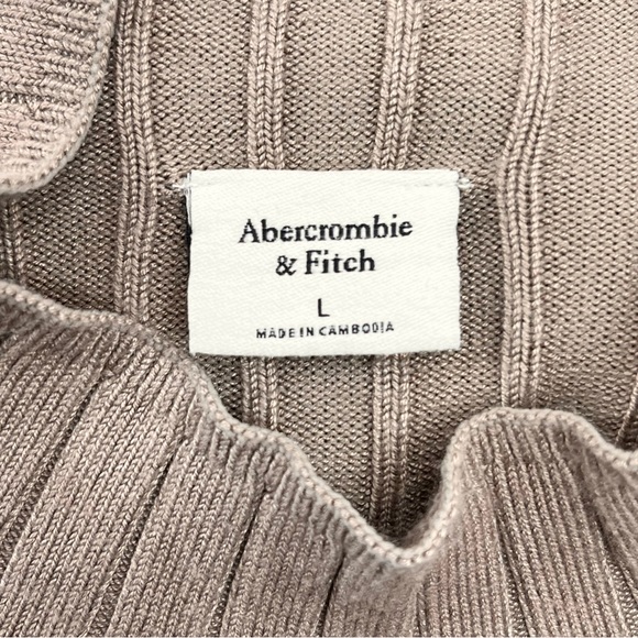 Abercrombie & Fitch Ribbed Knit Fitted Sweater Dress - Picture 6 of 8